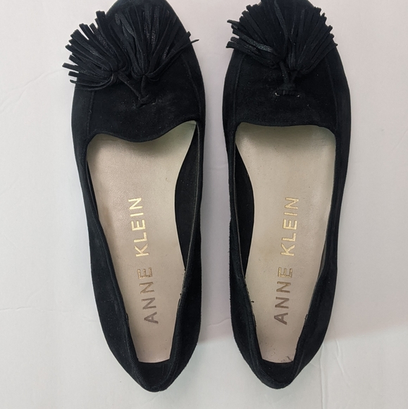 Anne Klein Darcy Black Tassel Loafer Size 7 - Picture 6 of 11